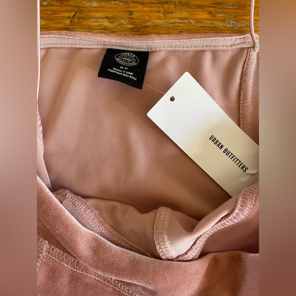 Urban Outfitters Velvet Mini Dress SZ Small - Picture 4 of 4